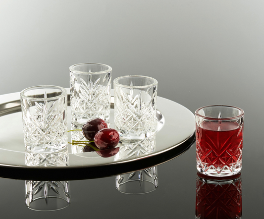 Pasabahce Timeless 52780 Shotglas Gläser Schnapsglas Stamper 4´er