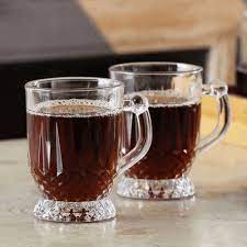 Pasabahce ISTANBUL KISA 55871 Teegläser Kaffeegläser mit Henkel 6er Set